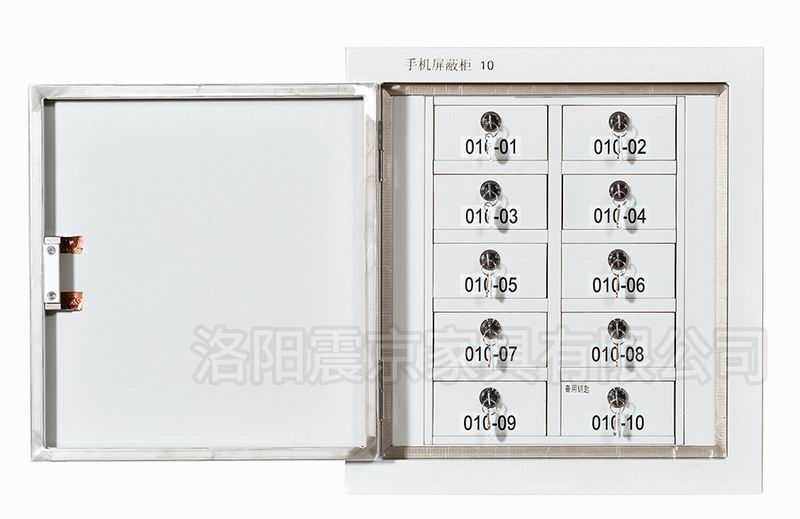 PBG-001-10格手机屏蔽柜-壁挂款